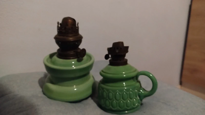 coppia lampada ad olio antica coppia lampada ad olio antica