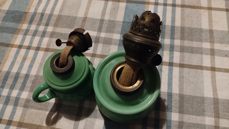 coppia lampada ad olio antica coppia lampada ad olio antica