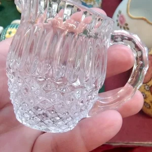 lattiera cristallo pieno