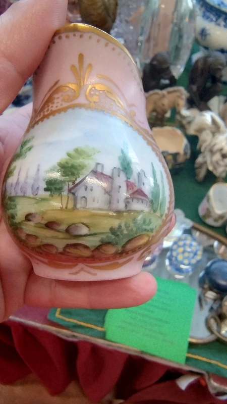 lattiera porcellana dipinta mano lattiera porcellana dipinta mano