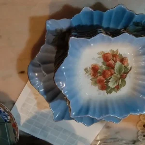 set servizio frutta porcellana czechoslovakla wehinger