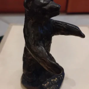 bronzetto orso bronzo