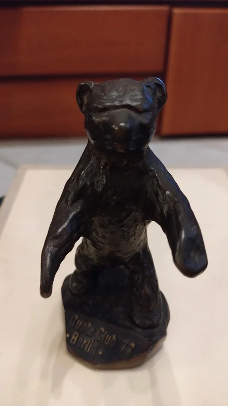 bronzetto orso bronzo bronzetto orso bronzo