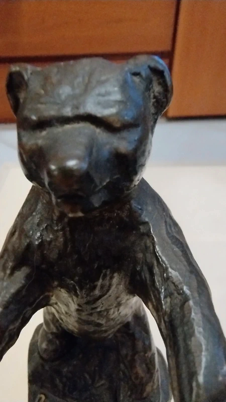 bronzetto orso bronzo bronzetto orso bronzo