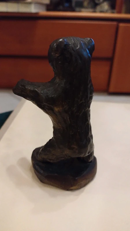 bronzetto orso bronzo bronzetto orso bronzo