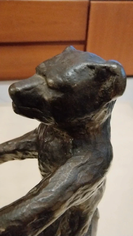 bronzetto orso bronzo bronzetto orso bronzo