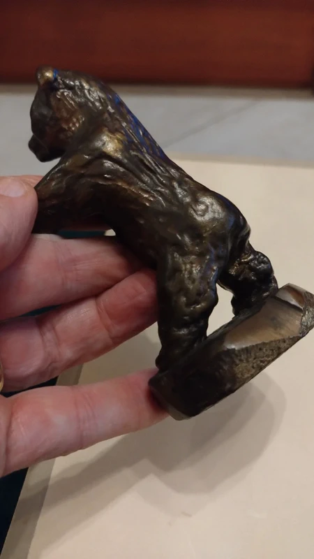 bronzetto orso bronzo bronzetto orso bronzo