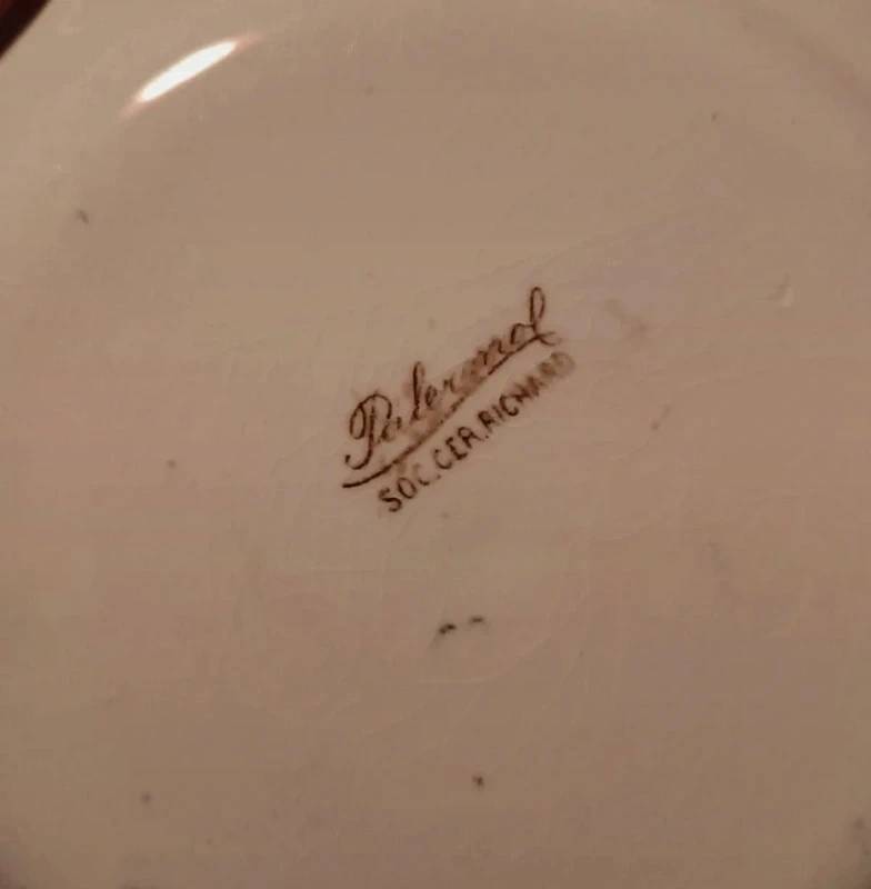 piatto serie palermo società ceramica richard italy piatto serie palermo società ceramica richard italy