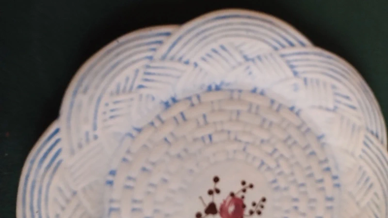 set piatto ceramica francese antico tipo sarreguemines set piatto ceramica francese antico tipo sarreguemines