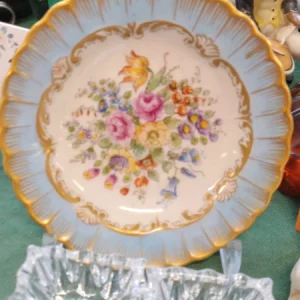 piatto piattino decorativo dipinto mano richard ginori