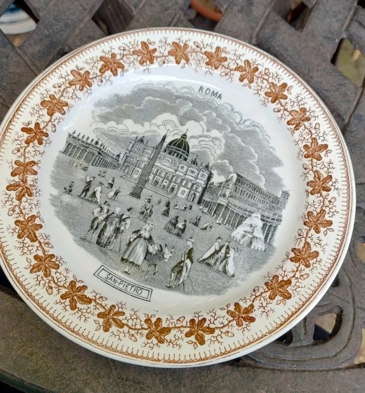 antichi piatti società ceramica richard città italy antichi piatti società ceramica richard città italy