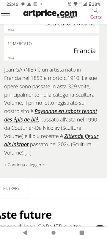 brocca peltro art nouveau j. ganier brocca peltro art nouveau j. ganier