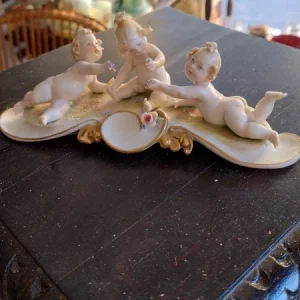 giuseppe cappè originale porcellana capodimonte "gruppo puttini"