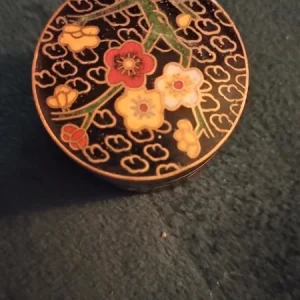 scatola scatolina collezione miniatura cloisonné smalto