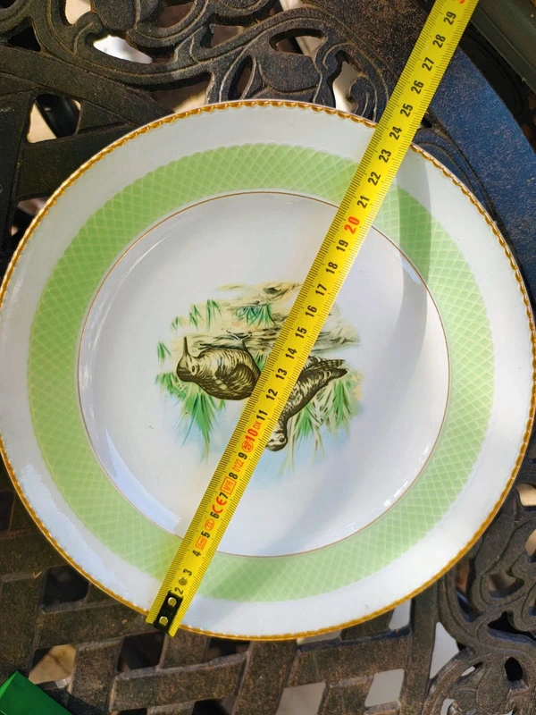 set di piatti in ceramica galvani raffiguranti selvaggina set di piatti in ceramica galvani raffiguranti selvaggina