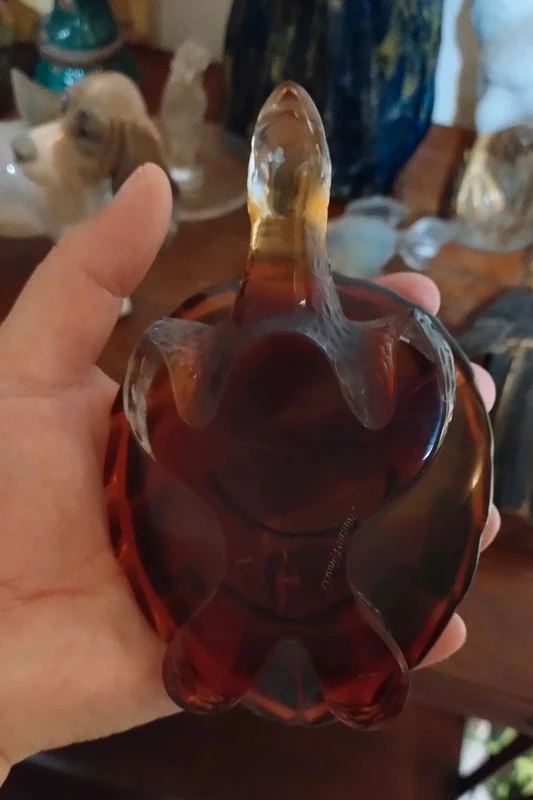 tartaruga ambrata caroline vetro lalique antica tartaruga ambrata caroline vetro lalique antica
