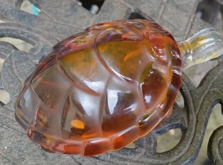 tartaruga ambrata caroline vetro lalique antica tartaruga ambrata caroline vetro lalique antica