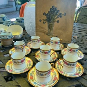 servizio tazze caffè con piattino rosenthal germany