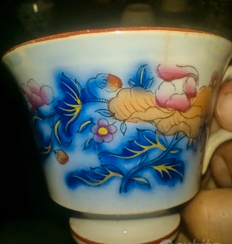 coppia tazza con piattino john ridgwaus imari england coppia tazza con piattino john ridgwaus imari england