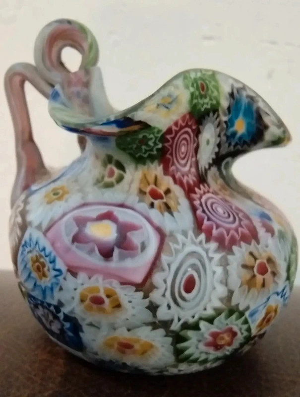 piccola vaso millefiori vetro murrino murrina murano piccola vaso millefiori vetro murrino murrina murano