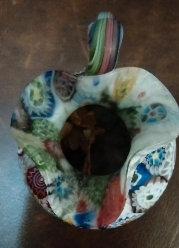 piccola vaso millefiori vetro murrino murrina murano piccola vaso millefiori vetro murrino murrina murano