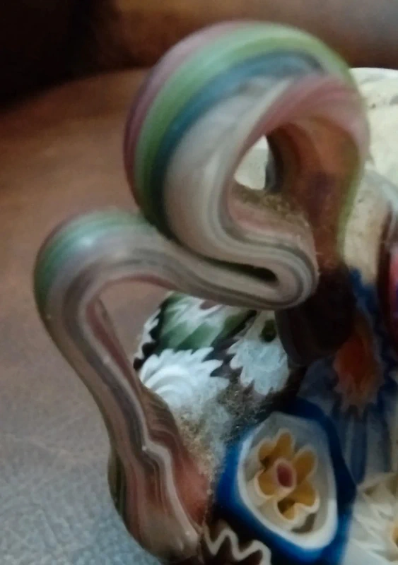 piccola vaso millefiori vetro murrino murrina murano piccola vaso millefiori vetro murrino murrina murano