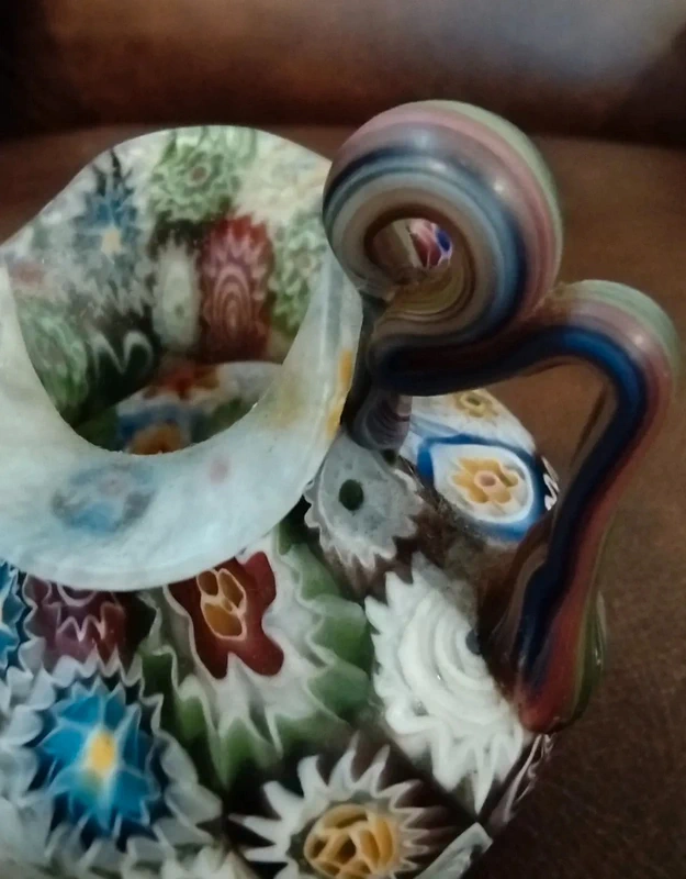 piccola vaso millefiori vetro murrino murrina murano piccola vaso millefiori vetro murrino murrina murano