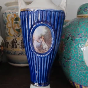 vaso classico porcellana dipinto a mano italy