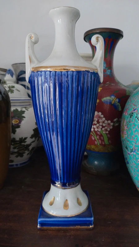 vaso classico porcellana dipinto a mano italy vaso classico porcellana dipinto a mano italy