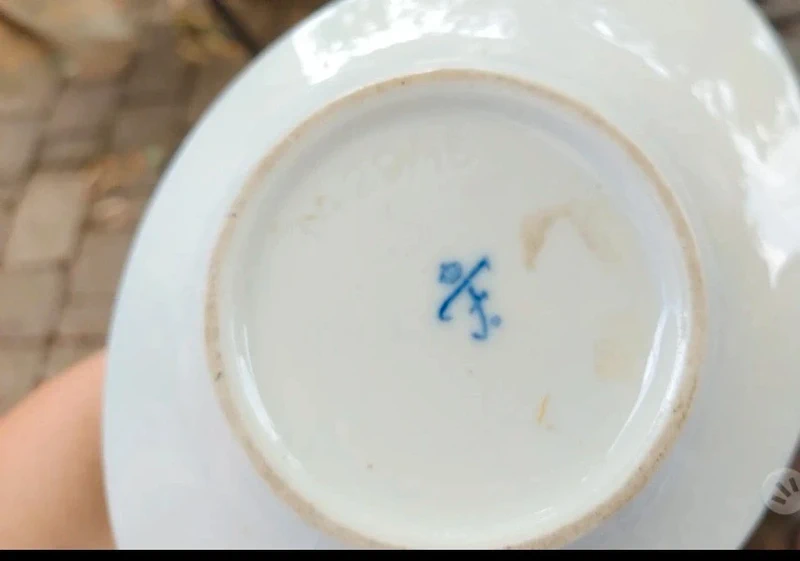 vaso bianco blu fustenberg vaso bianco blu fustenberg