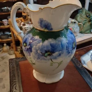 grande caraffa brocca decorata da richard ginori