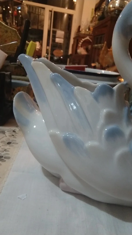 cigno vaso porcellana rex valencia hand made in spain cigno vaso porcellana rex valencia hand made in spain