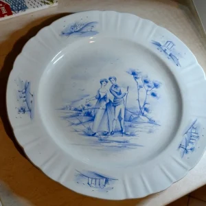 grande piatto società ceramica richard s. cristoforo italy