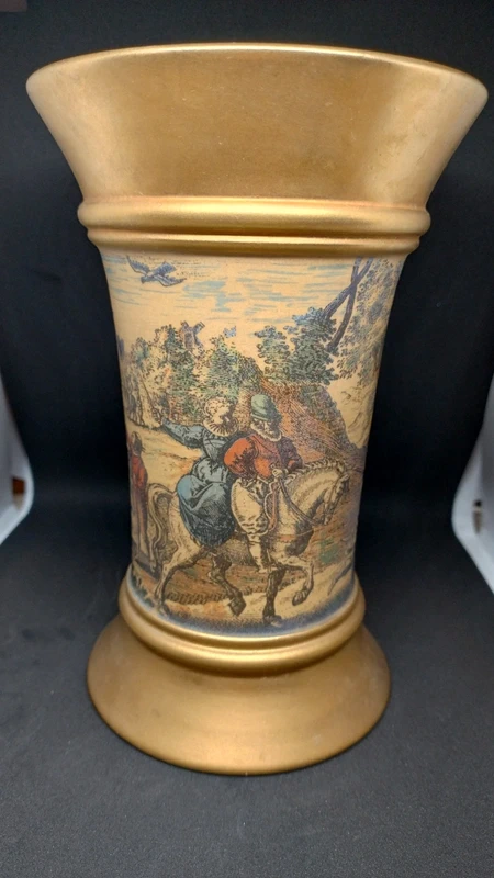 vaso vittoriano italiana ceramiche fiorentine decoro giotto vaso vittoriano italiana ceramiche fiorentine decoro giotto
