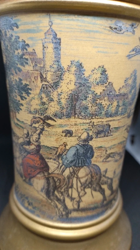 vaso vittoriano italiana ceramiche fiorentine decoro giotto vaso vittoriano italiana ceramiche fiorentine decoro giotto