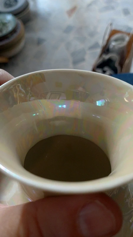 vaso porcellana iridescente marchio verbano italy vaso porcellana iridescente marchio verbano italy