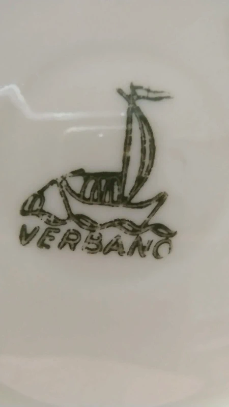 vaso porcellana iridescente marchio verbano italy vaso porcellana iridescente marchio verbano italy