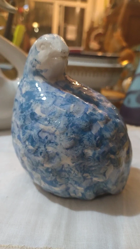 quaglia uccello in ceramica artigianale quaglia uccello in ceramica artigianale
