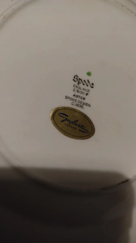 piatto aster spode copeland england piatto aster spode copeland england