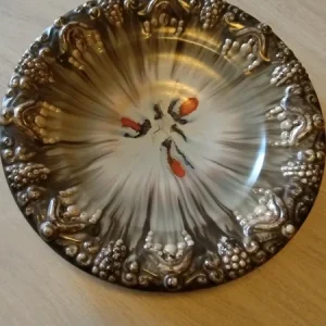 grande ciotola piatto centrotavola ceramica numerato west germany