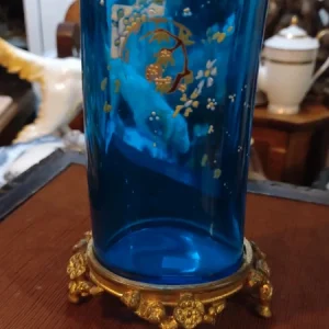 vaso "clair de lune" baccarat & e. rousseau francia circa 1880