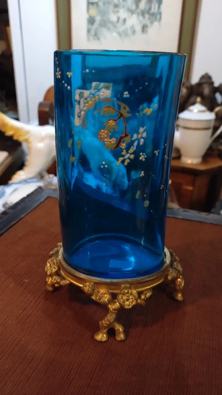 vaso "clair de lune" baccarat & e. rousseau francia circa 1880 vaso "clair de lune" baccarat & e. rousseau francia circa 1880