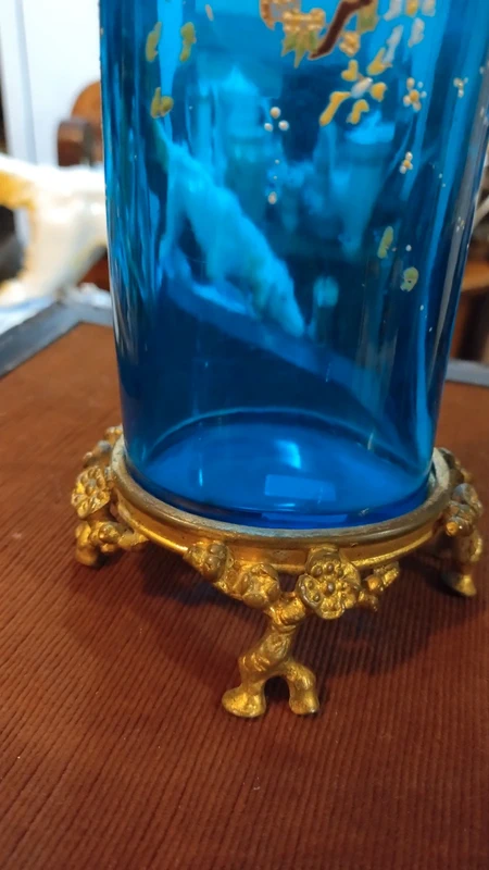 vaso "clair de lune" baccarat & e. rousseau francia circa 1880 vaso "clair de lune" baccarat & e. rousseau francia circa 1880