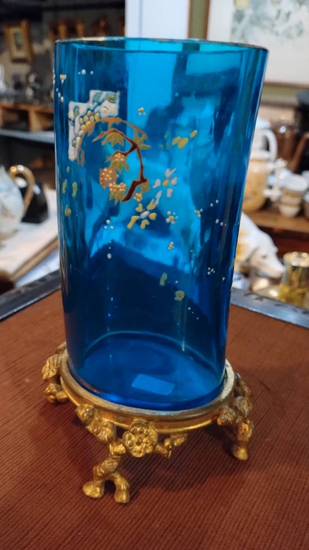 vaso "clair de lune" baccarat & e. rousseau francia circa 1880 vaso "clair de lune" baccarat & e. rousseau francia circa 1880
