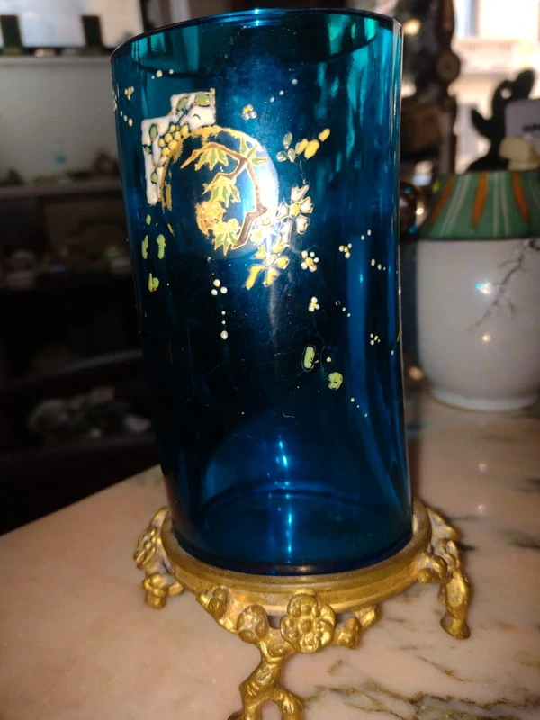 vaso "clair de lune" baccarat & e. rousseau francia circa 1880 vaso "clair de lune" baccarat & e. rousseau francia circa 1880
