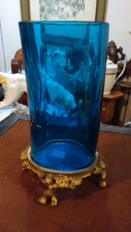 vaso "clair de lune" baccarat & e. rousseau francia circa 1880 vaso "clair de lune" baccarat & e. rousseau francia circa 1880