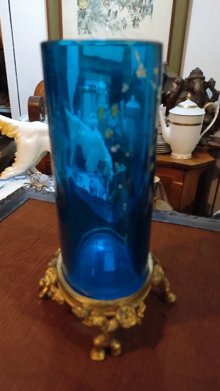 vaso "clair de lune" baccarat & e. rousseau francia circa 1880 vaso "clair de lune" baccarat & e. rousseau francia circa 1880
