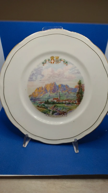 servizio piatti richard ginori 1919 decorato mano città redente servizio piatti richard ginori 1919 decorato mano città redente