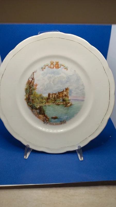 servizio piatti richard ginori 1919 decorato mano città redente servizio piatti richard ginori 1919 decorato mano città redente