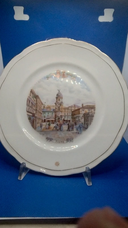 servizio piatti richard ginori 1919 decorato mano città redente servizio piatti richard ginori 1919 decorato mano città redente